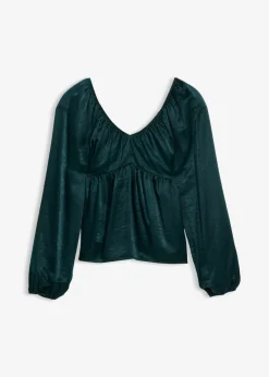 bonprix bonprix Blusa Verde intenso Online