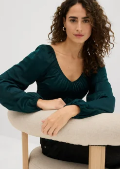 bonprix bonprix Blusa Verde intenso Online