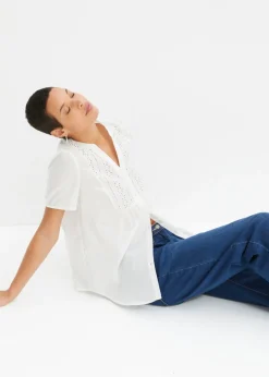 bonprix bonprix Blusa Blanco Clearance