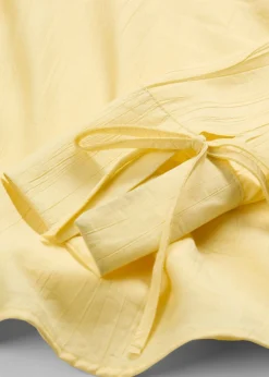 bonprix bonprix Blusa camisera de mezcla de viscosa fluida Amarillo claro Hot