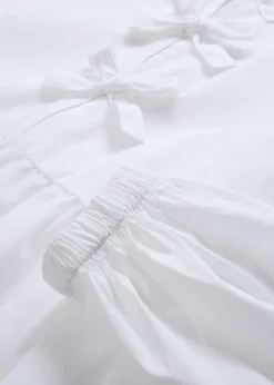 bonprix bonprix Blusa con detalles de lazo Blanco New