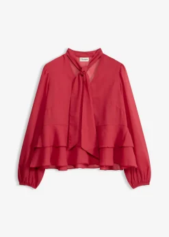 bonprix bonprix Blusa con lazo Cereza Outlet