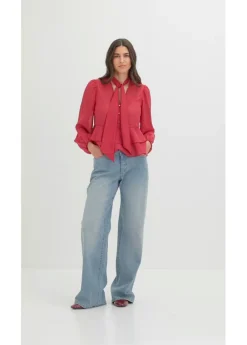 bonprix bonprix Blusa con lazo Cereza Outlet