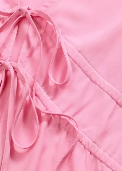 bonprix bonprix Blusa con lazos Rosa