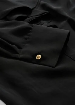 bonprix bonprix Blusa con seda Negro Best