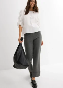 bonprix bonprix Blusa de algodón puro Blanco Sale