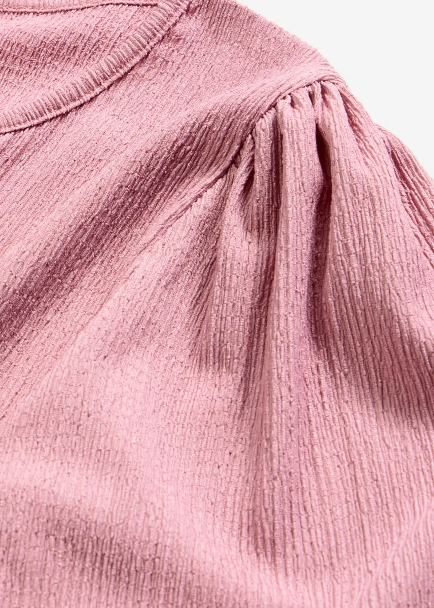 bonprix bonprix Blusa de crepé estructurado Malva Hot
