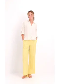 bonprix bonprix Blusa de crepé ligero Beige natural Hot