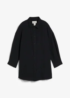 bonprix bonprix Blusa de muselina Negro Hot