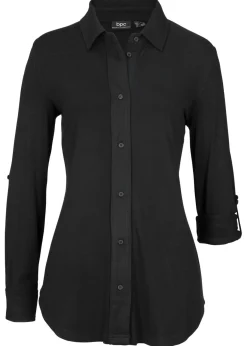 bonprix bonprix Blusa de punto larga Negro Best