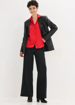bonprix bonprix Blusa de satén fino fresa Best
