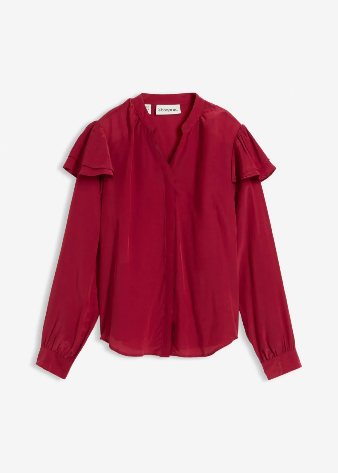 bonprix bonprix Blusa de seda Rojo