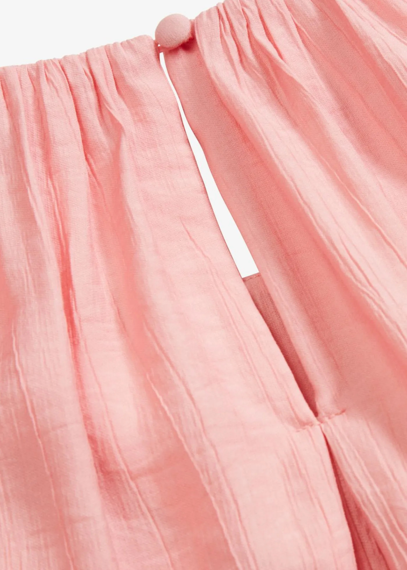 bonprix bonprix Blusa de tejido arrugado estructurado rosa pálido Discount