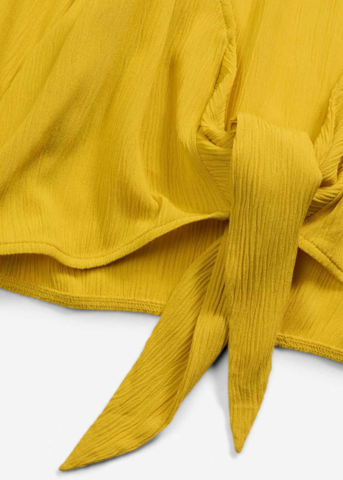bonprix bonprix Blusa de viscosa fluida curry limón Online