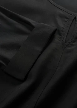bonprix bonprix Blusa de viscosa pura Negro New