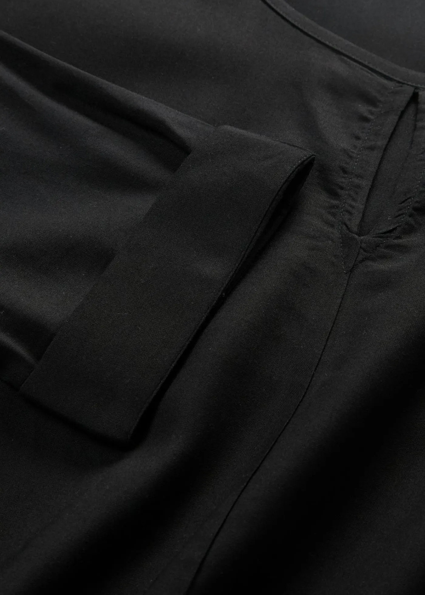 bonprix bonprix Blusa de viscosa pura Negro New