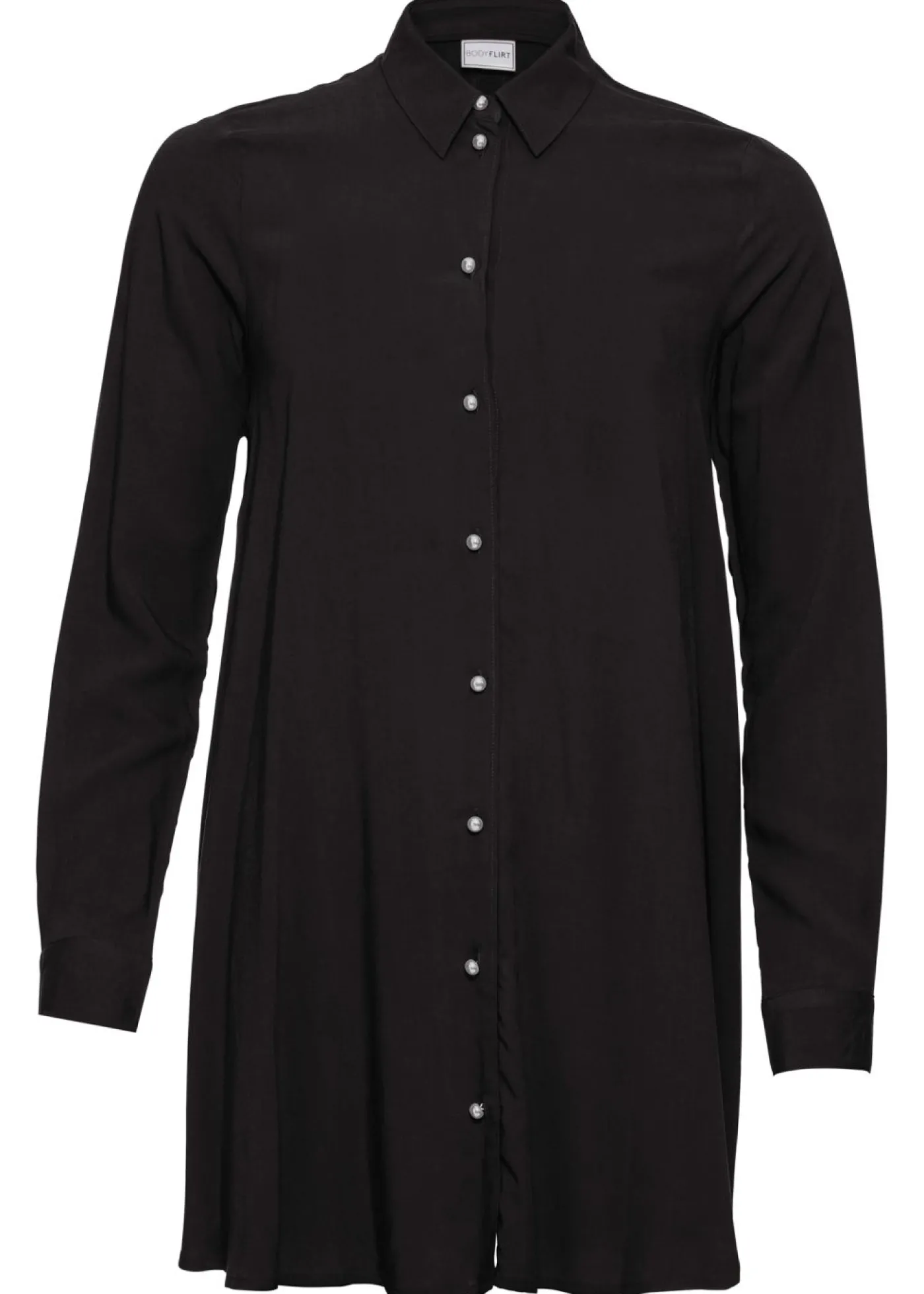 bonprix bonprix Blusa de viscosa pura Negro New