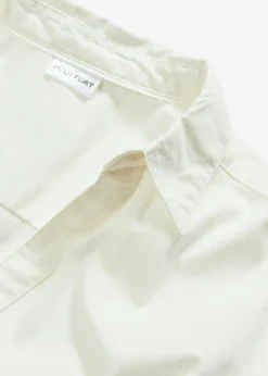 bonprix bonprix Blusa elástica Blanco lana Best