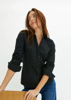 bonprix bonprix Blusa elástica Negro New