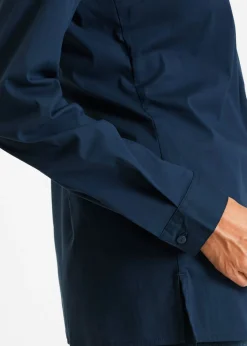 bonprix bonprix Blusa elástica larga Granate Online