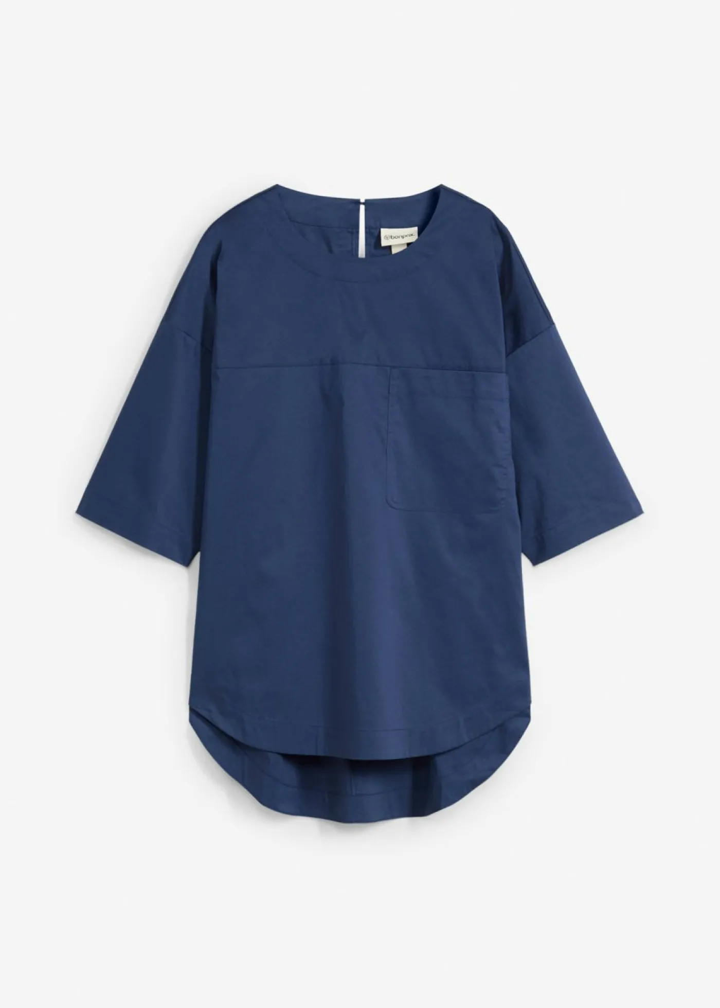 bonprix bonprix Blusa holgada Azul almirante Outlet