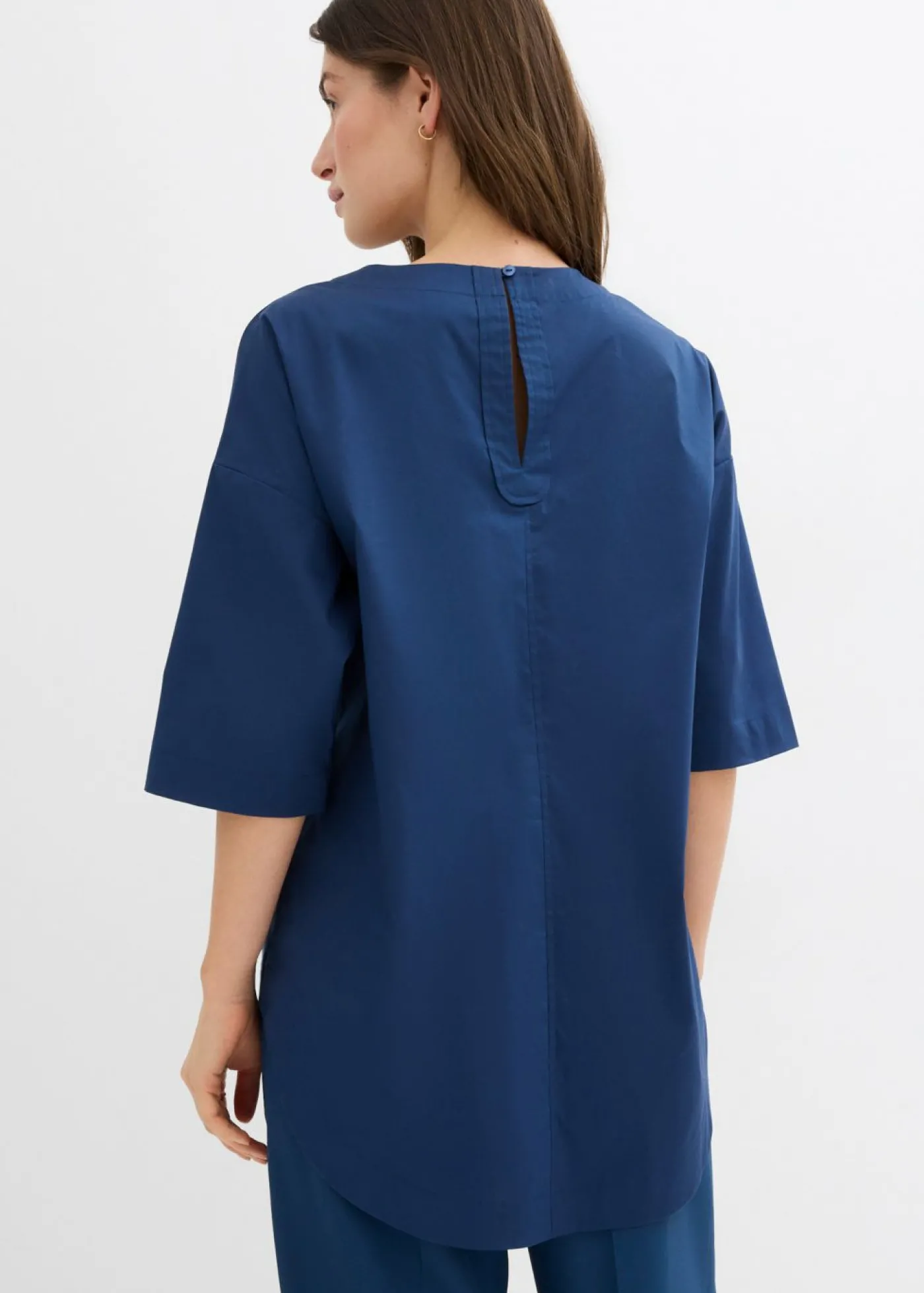 bonprix bonprix Blusa holgada Azul almirante Outlet