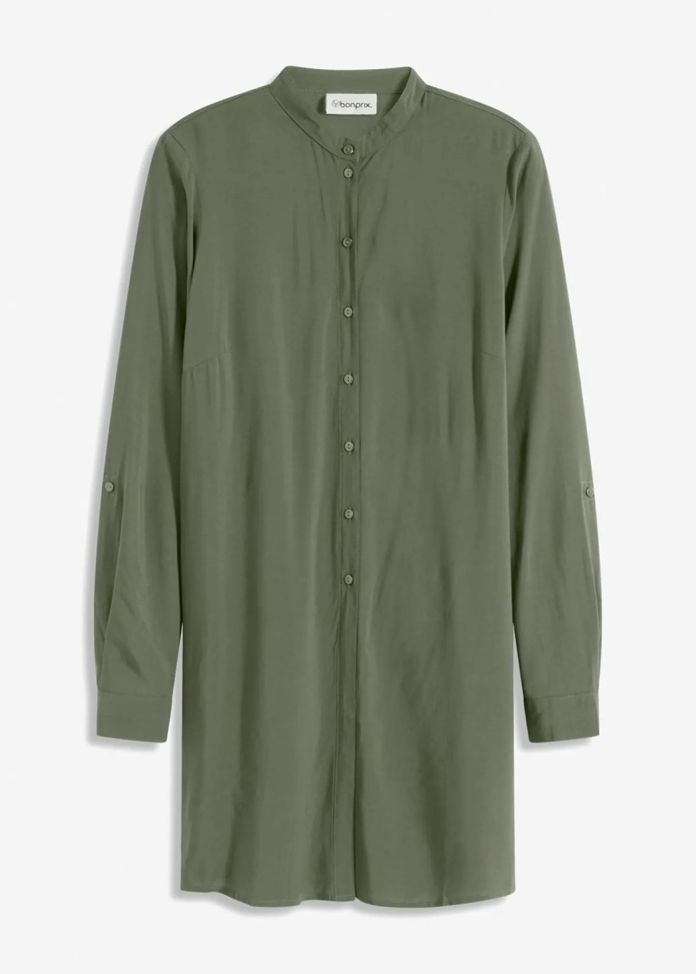 bonprix bonprix Blusa larga de viscosa Negro Sale