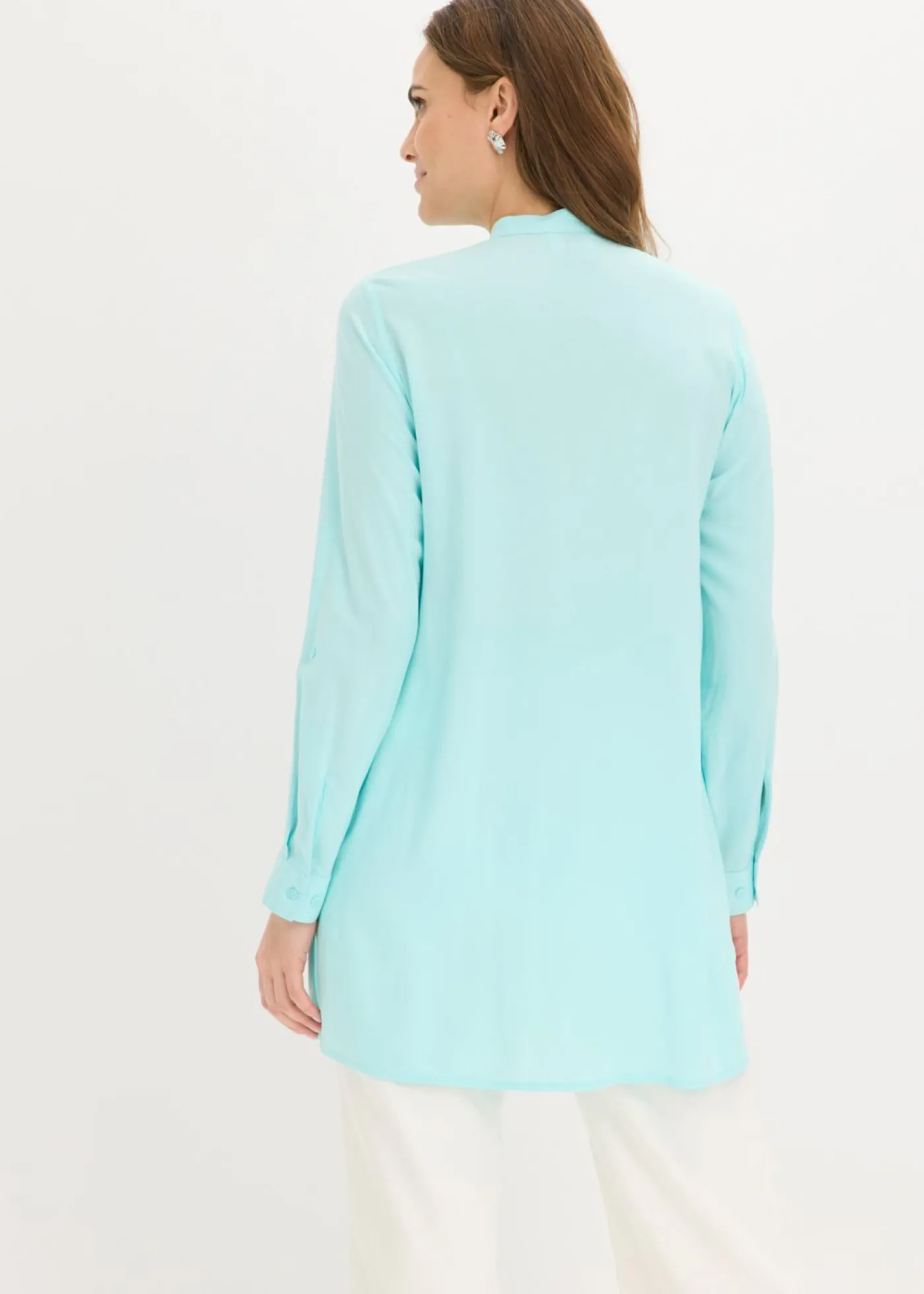 bonprix bonprix Blusa larga de viscosa Amarillo claro Clearance