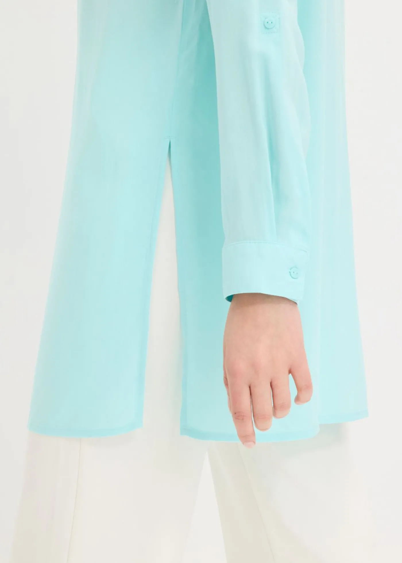 bonprix bonprix Blusa larga de viscosa Amarillo claro Clearance