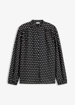 bonprix bonprix Blusa oversize negro topos New