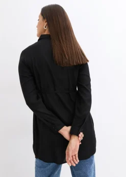 bonprix bonprix Blusa premamá/de lactancia de viscosa Negro Clearance