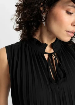 bonprix bonprix Blusa sin mangas Negro Online