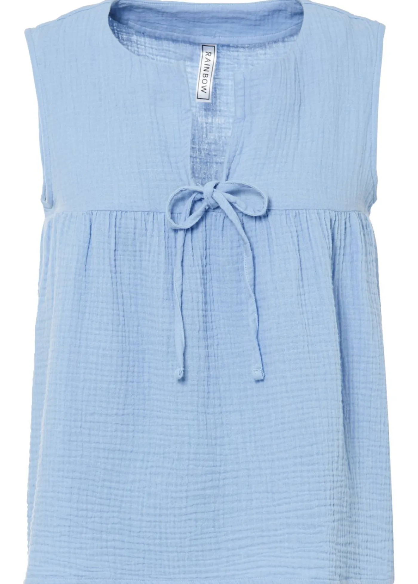 bonprix bonprix Blusa sin mangas Azul perla New