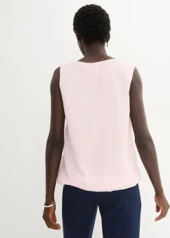 bonprix bonprix Blusa sin mangas Rosa Sale