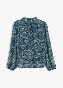 bonprix bonprix Blusa tipo túnica Azul Discount