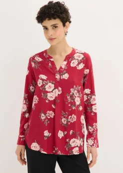 bonprix bonprix Blusa tipo túnica Cereza de flores Best