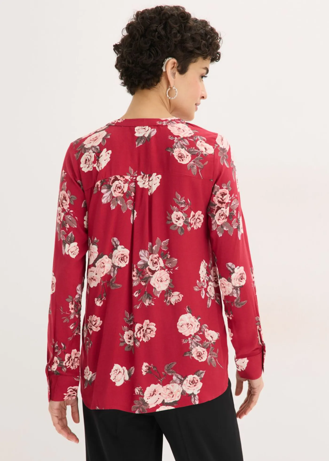 bonprix bonprix Blusa tipo túnica Cereza de flores Best