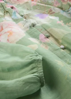 bonprix bonprix Blusa tipo túnica Verde pálido de flores New