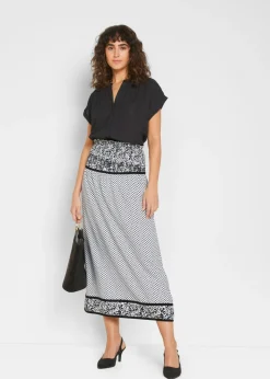 bonprix bonprix Blusa tipo túnica Negro Sale