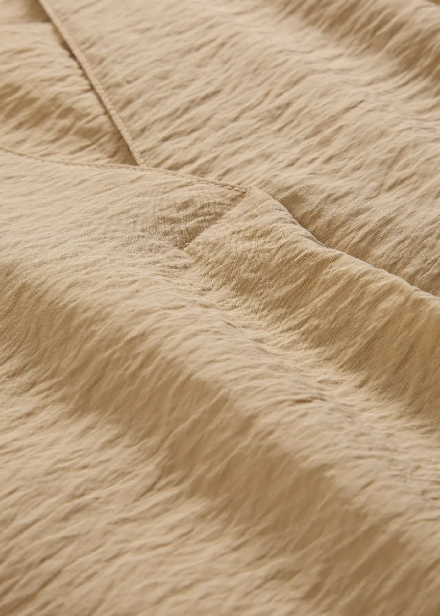 bonprix bonprix Blusa tipo túnica de mezcla de viscosa fluida Beige nuevo Outlet