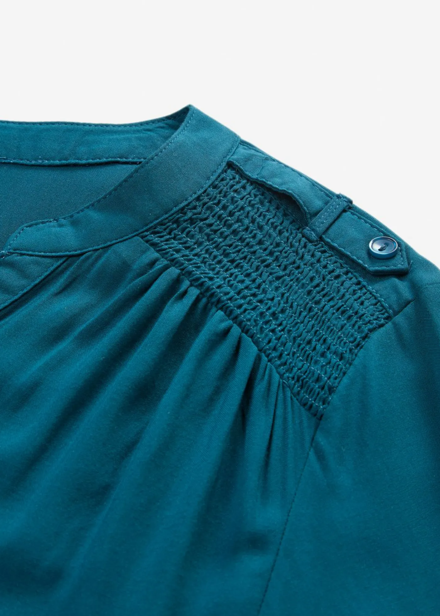 bonprix bonprix Blusa tipo túnica de viscosa suave Petróleo azul Hot