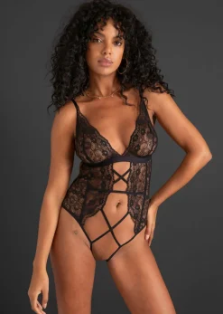 bonprix VENUS Body con abertura Negro Outlet