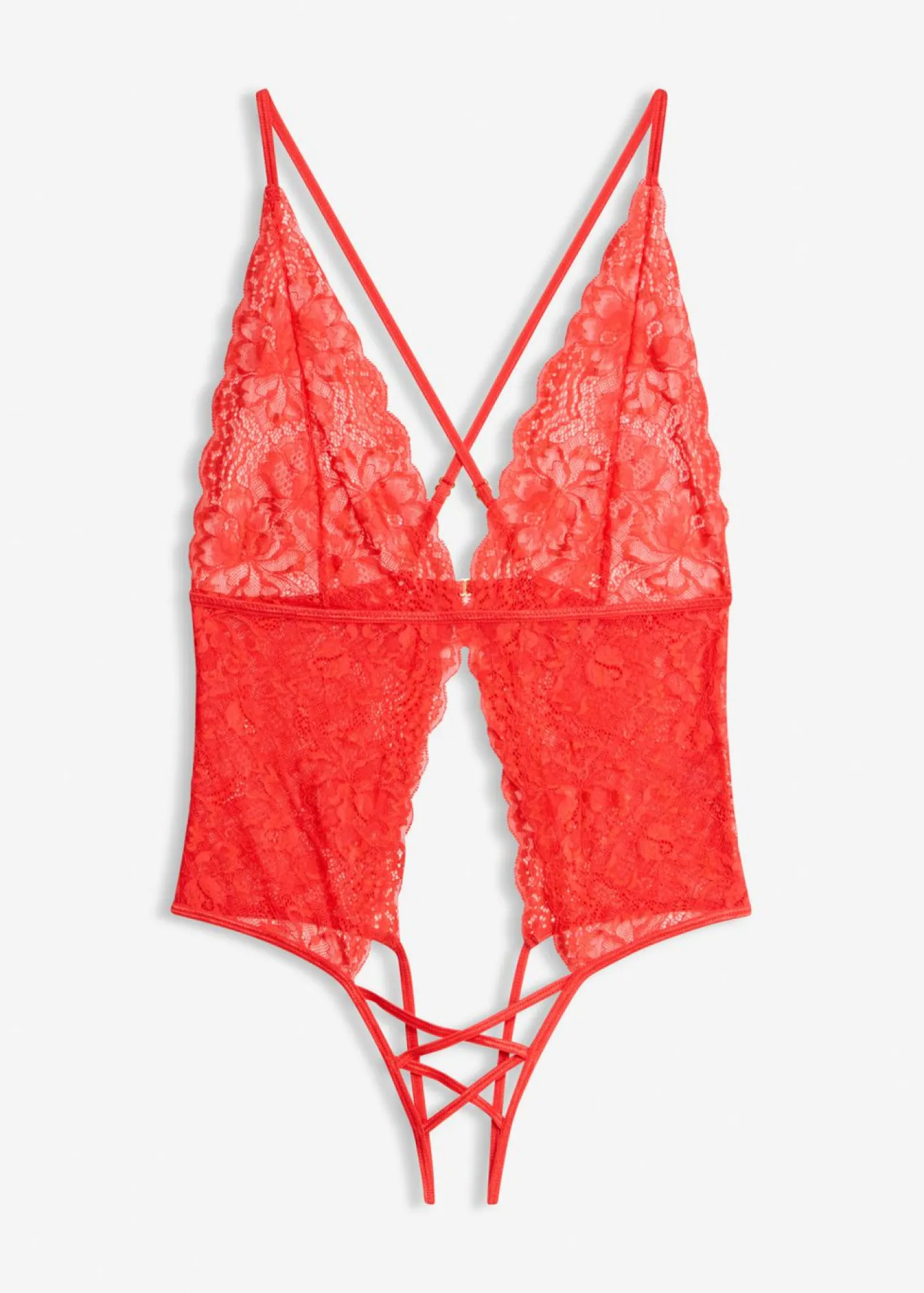 bonprix VENUS Body con abertura Rojo