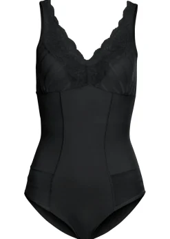 bonprix bonprix Body con efecto moldeador medio Negro New