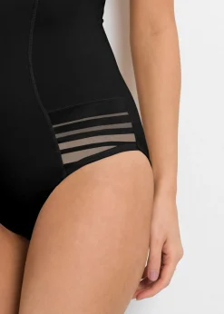 bonprix bonprix Body con efecto moldeador medio Negro New