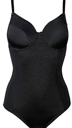 bonprix bonprix Body con efecto moldeador medio Negro Sale