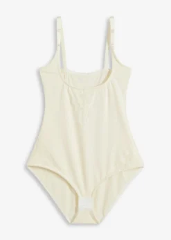 bonprix bonprix Body con gran efecto moldeador Blanco lana Hot