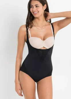 bonprix bonprix Body con gran efecto moldeador Negro