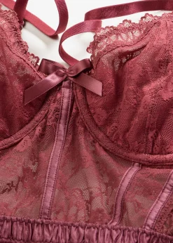 bonprix bonprix Body con tanga Baya silvestre Online
