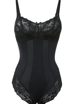 bonprix bonprix Body moldeador con efecto medio Negro Online